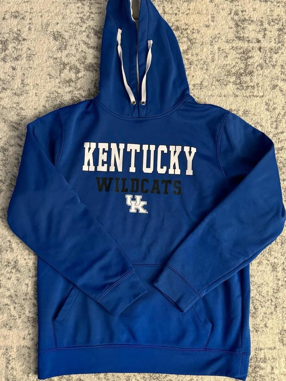 Stadium Athletics Kentucky Wildcats Blue Hoodie Size Medium